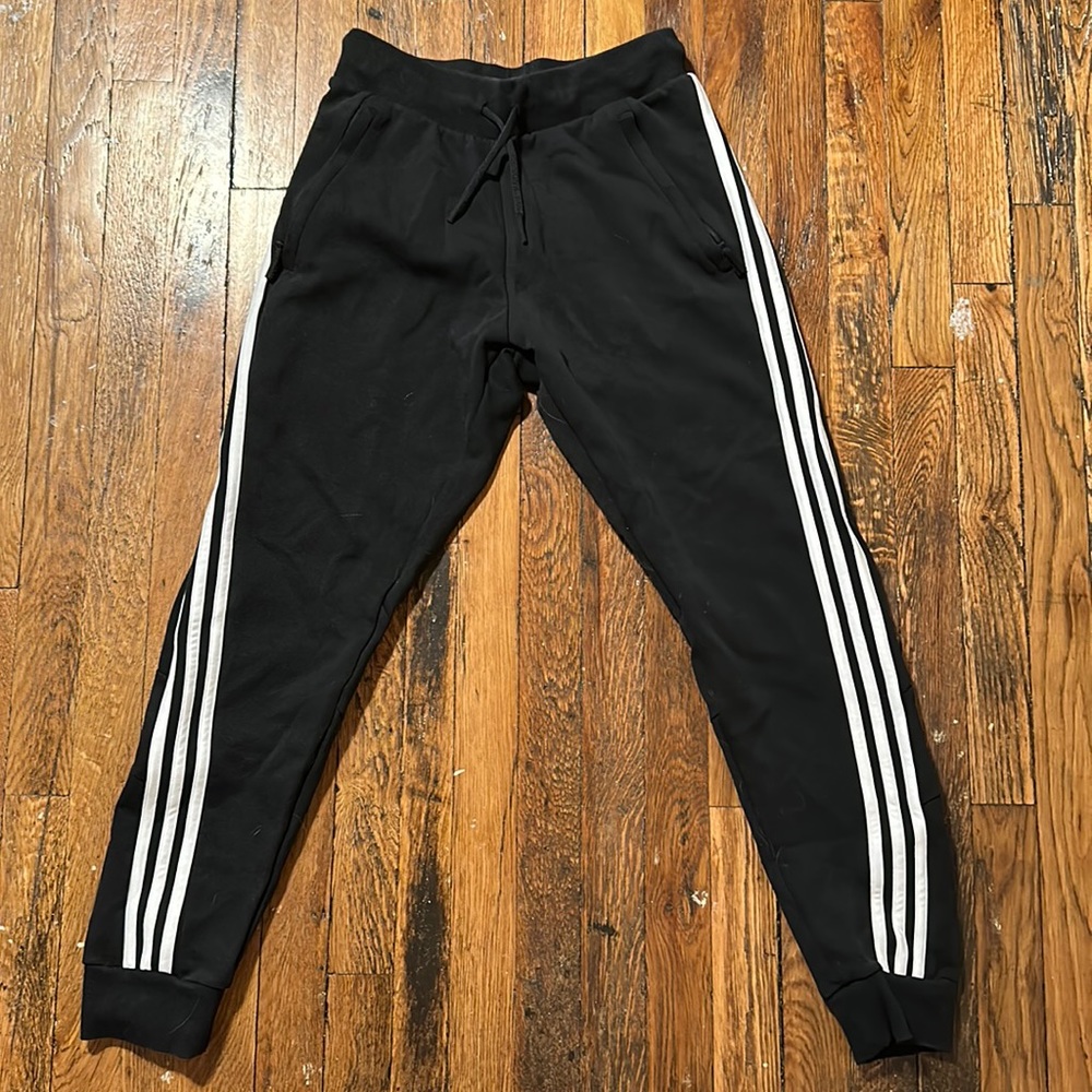 Adidas Men’s Joggers/Sweatpants - Small, Black
